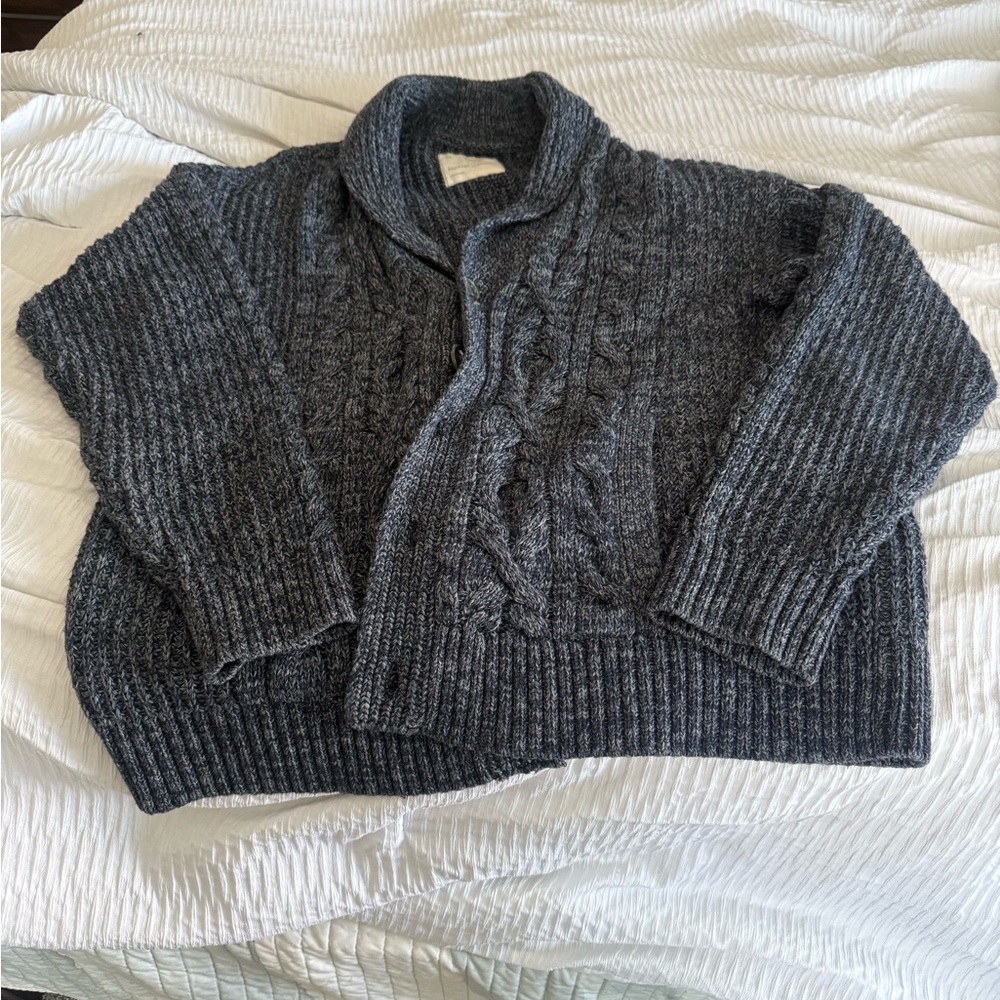 Banana Republic Heritage Collection Cardigan | XL | Heather Blue